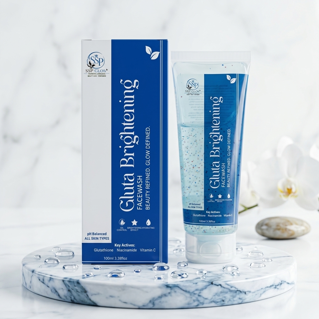 SSP Glow Gluta Brightening Face Wash (100ml)